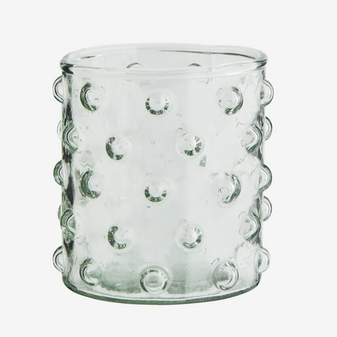 Drinking Glass With Dots