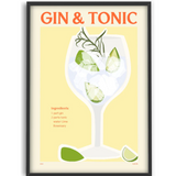 Elin PK Gin & Tonic Framed Print