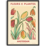 Fleurs Et Plantes - Amsterdam II Framed Print