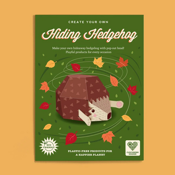 Create Your Own Hiding Hedgehog