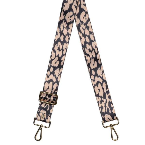 Elie Beaumont Cross Body Bag Strap - Leopard Print