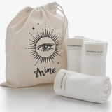 Bamboo Cloth Trio in Drawstring Bag
