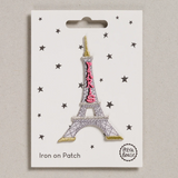 Iron on Patch - Eiffel Tower