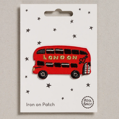 Iron on Patch - Red Bus