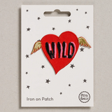 Iron on Patch - Wild Heart