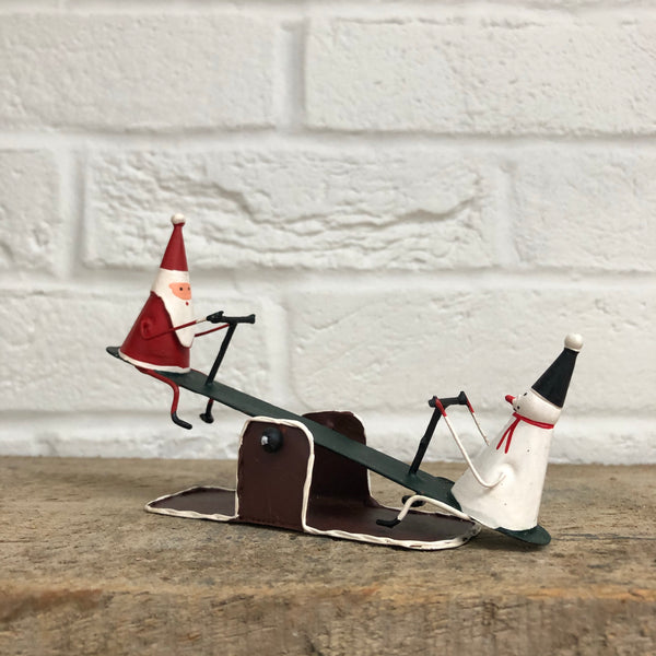Shoeless Joe Christmas See-Saw