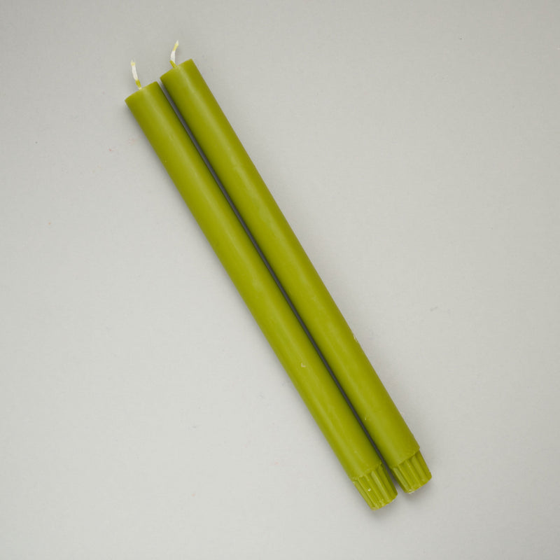 True Grace Dining Candle - Leaf Green