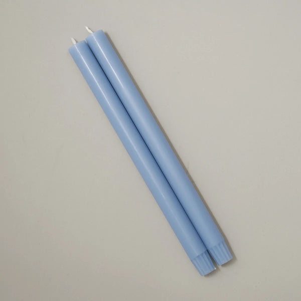 True Grace Dining Candle - Sky Blue