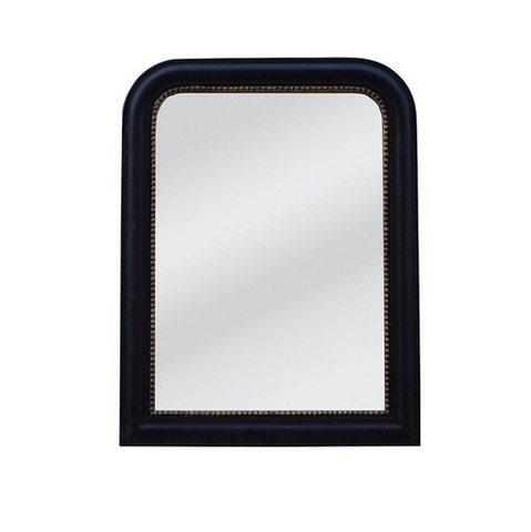 Vintage Mirror Black & Gold - Small