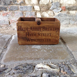 Vintage Style Hyde Abbey Brewery Pale Ale Storage Box - Medium Front