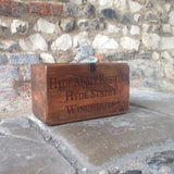 Vintage Style Hyde Abbey Brewery Pale Ale Storage Box - Medium Side