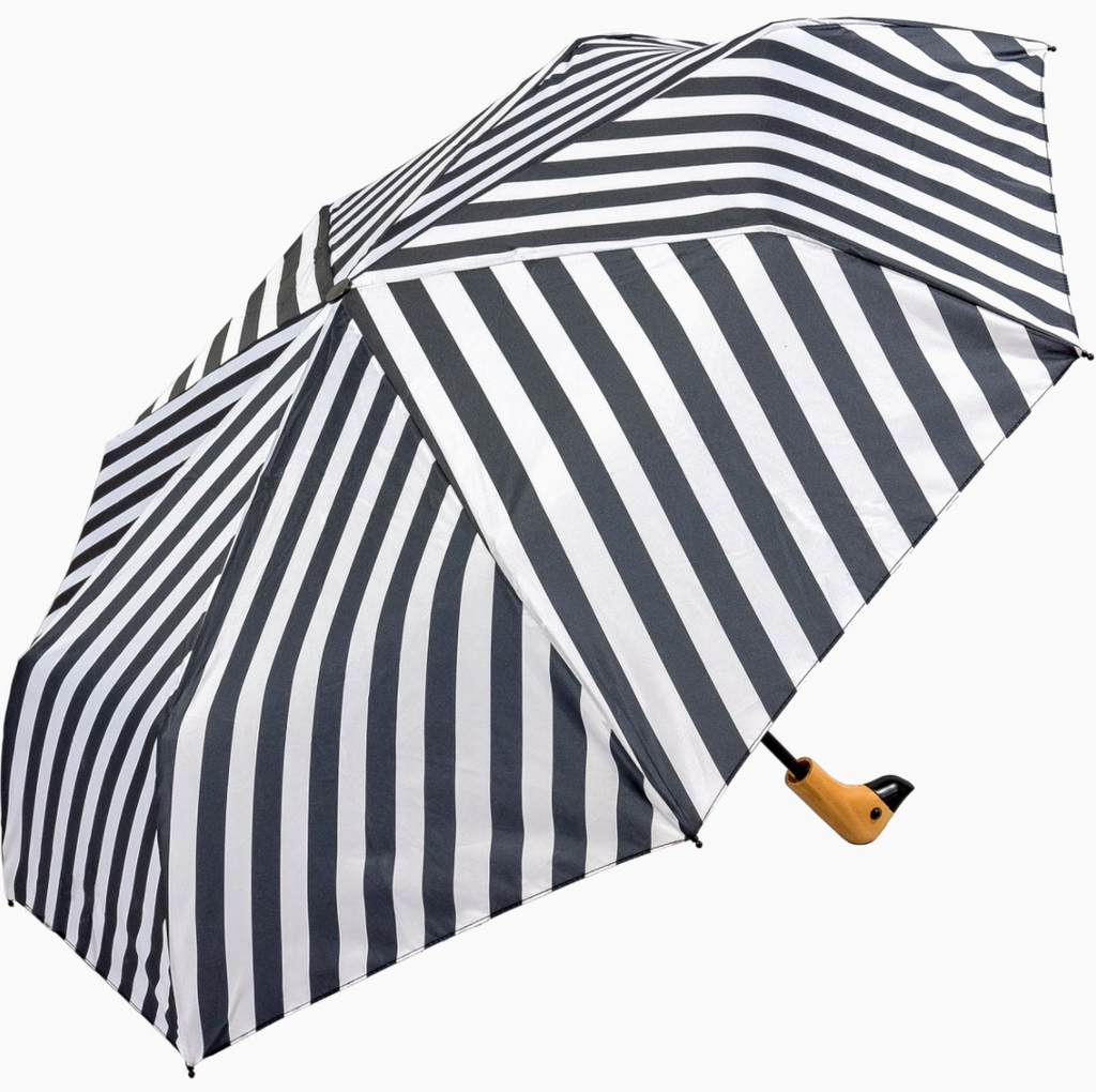 X-brella stripe duck head umbrella side view