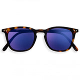 Izipizi Sunglasses - Tortoise, Blue Mirror Lens #E
