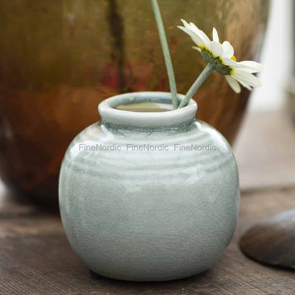 Mini Vase - Dusty Green
