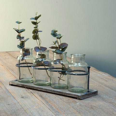 Mini 4-Vase Rack