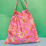 Potli Block Print Gift Bags