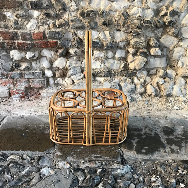 Bamboo Bottle Rack