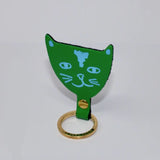 Cat Head Key Fob