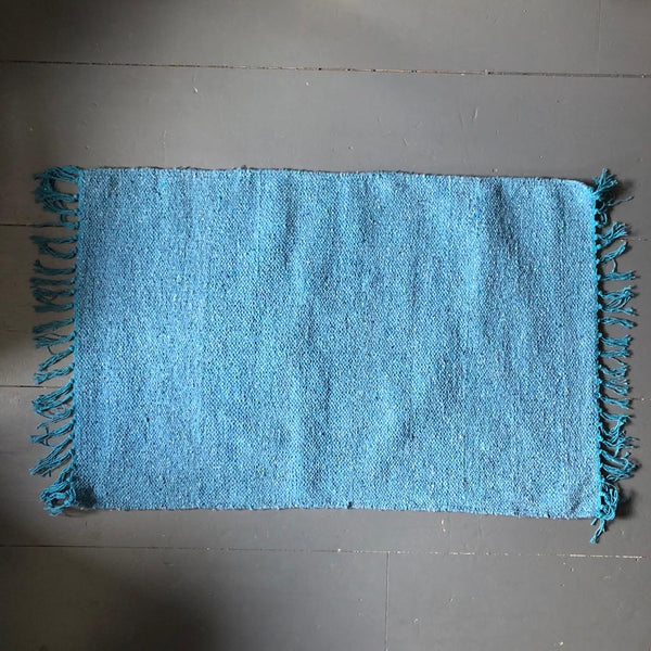 Cobalt Blue Plain Rug