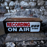 Recording On Air BBC Studio Vintage Lightbox
