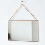 Copper Rectangular Mirror