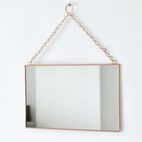 Copper Rectangular Mirror