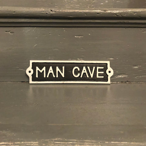Man Cave Metal Sign