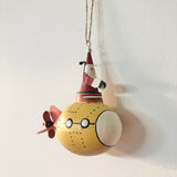 Yellow Submarine Santa Decoration