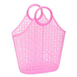 Sun Jellies Neon Pink Tote Jelly Bag
