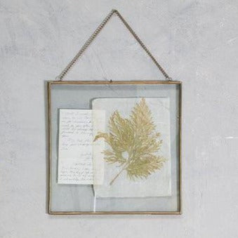 Large store glass frame