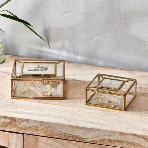 Brass Jewellery Box