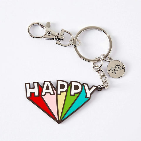 Happy Keyring