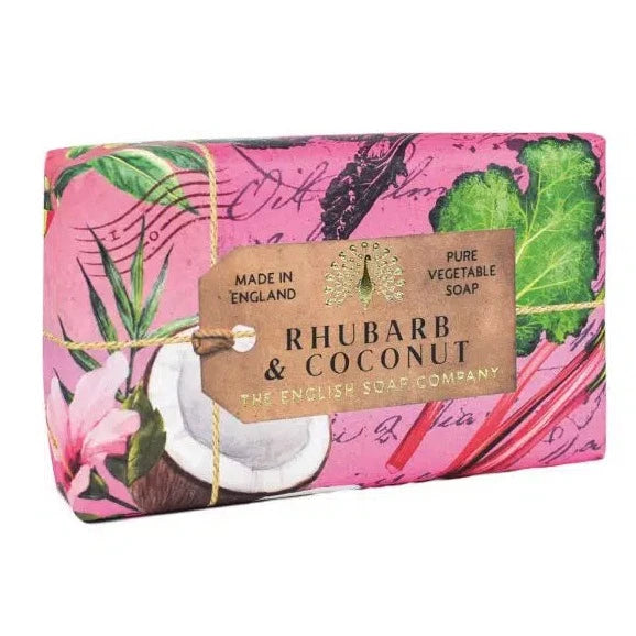 Rhubarb and Coconut Soap