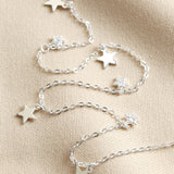 Lisa Angel Star Necklace - Silver