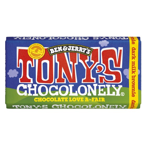 Tony's Chocolonely - Ben & Jerry's Dark Milk Brownie