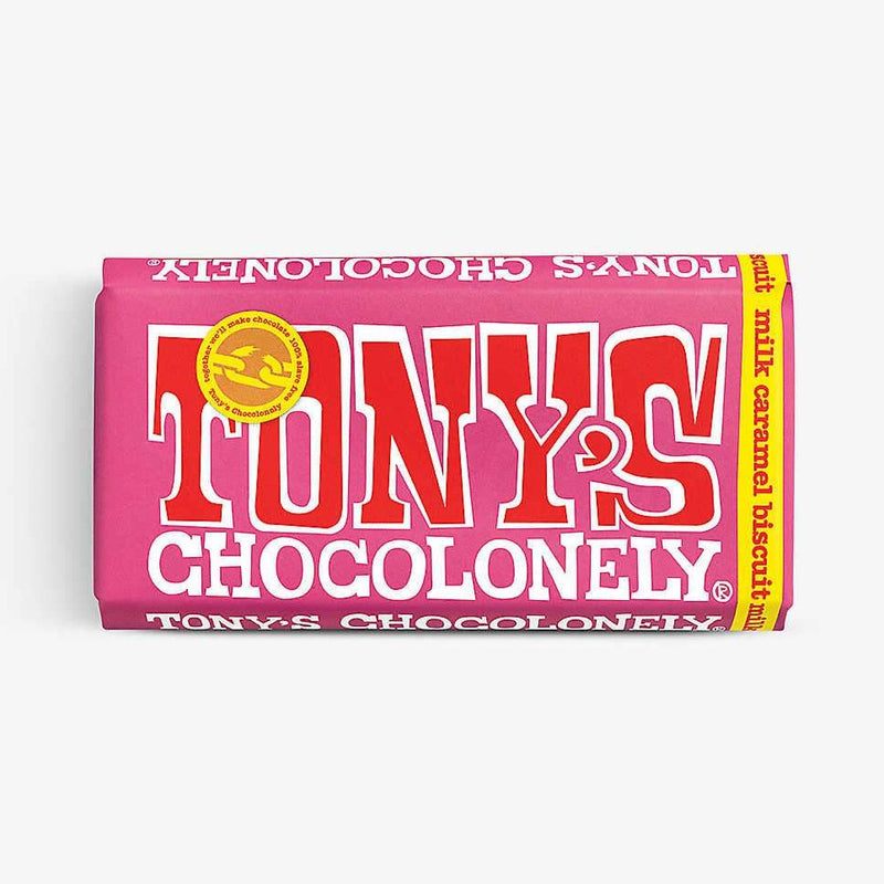 Tony's Chocolonely - Milk Caramel Biscuit
