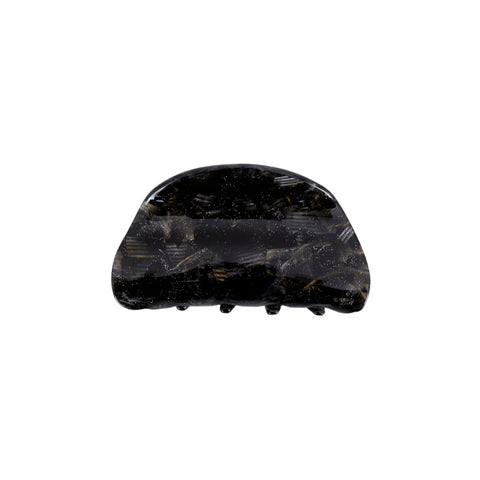 Aquarius Claw Clip - Black Glitter
